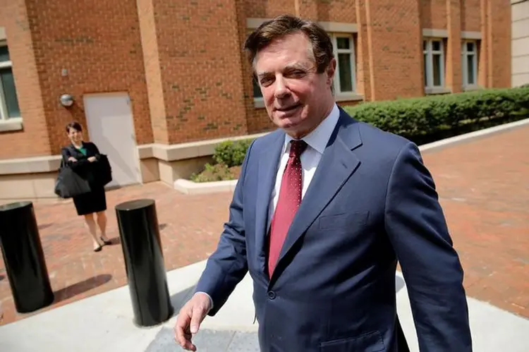 A condenação de Manafort poderia minar os esforços de Trump para pintar o inquérito de Mueller como uma caça às bruxas política (Jonathan Ernst/Reuters)