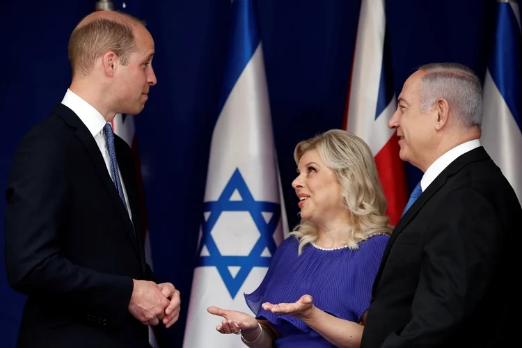 Esta é primeira visita do príncipe William a Israel (Thomas Coex/Reuters)