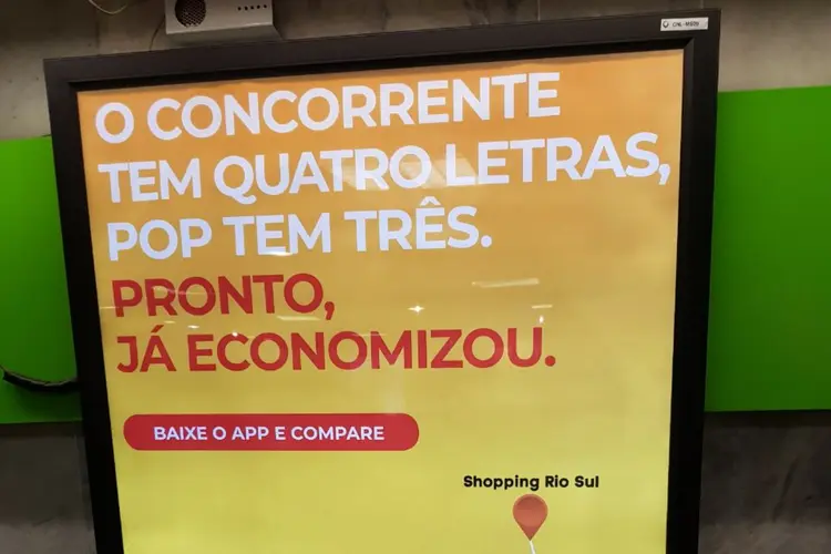 Propaganda da 99 no Rio de Janeiro: Uber entrou com um processo na cidade, alegando propaganda enganosa (99/Divulgação)