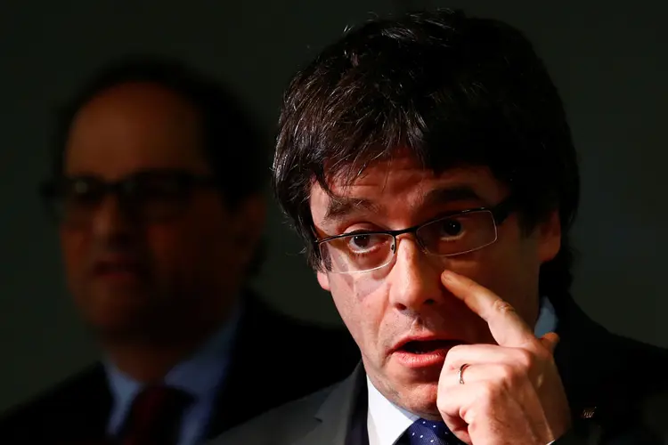 Os juízes rejeitaram os argumentos de Puigdemont, que se considerava uma vítima política (Hannibal Hanschke/Reuters)