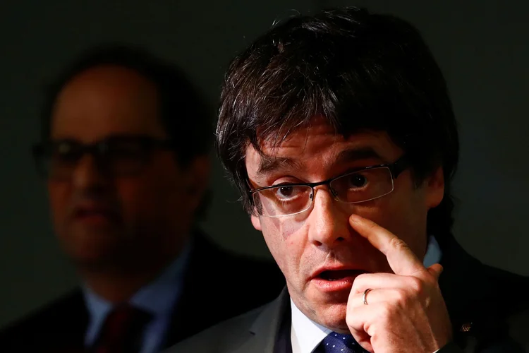 Os juízes rejeitaram os argumentos de Puigdemont, que se considerava uma vítima política (Hannibal Hanschke/Reuters)