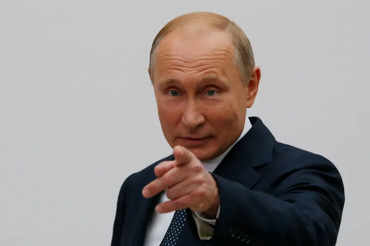 Putin foi reeleito presidente em março com 76,7% dos votos, o melhor resultado desde a sua chegada ao poder no ano 2000 (Sergei Karpukhin/Reuters)