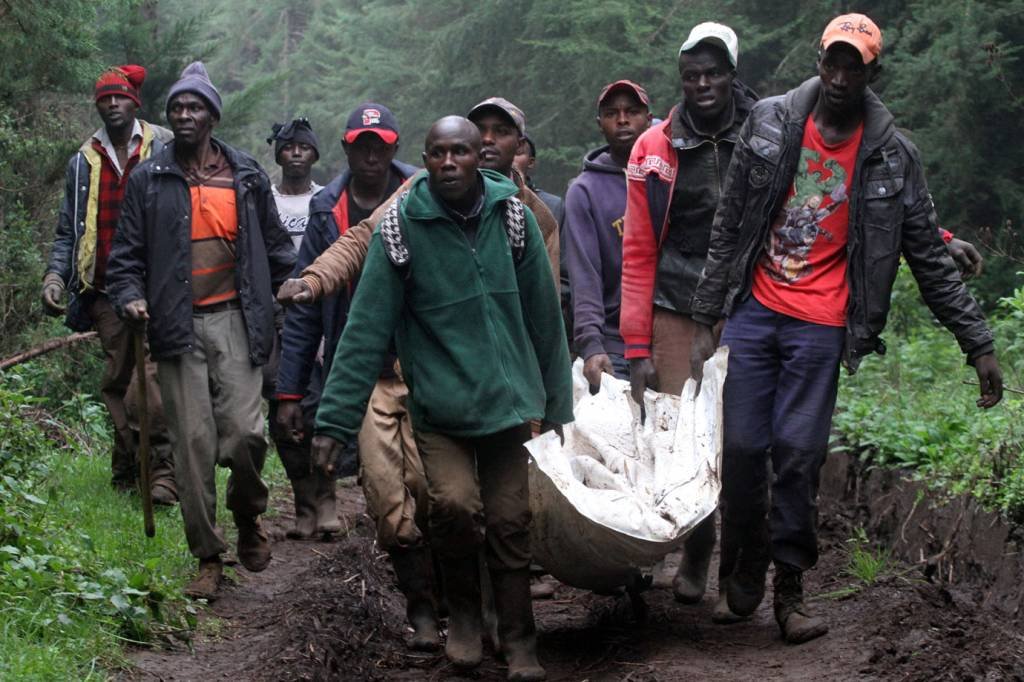 Ocupantes de avião que caiu no Quênia morreram, diz governo