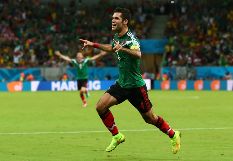 Rafael Márquez: ele tem uma imagem quase fantasmagórica para marcas americanas (Robert Cianflone/Getty Images)