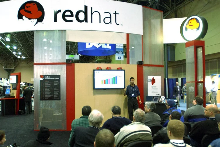 Red Hat: receita total da empresa no trimestre aumentou 20,2%, para US$ 813,5 milhões (Chip East/Reuters)