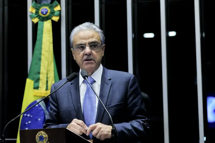 Robson Andrade: ele está na PF de Brasília prestando depoimento (Geraldo Magela/Agência Senado)