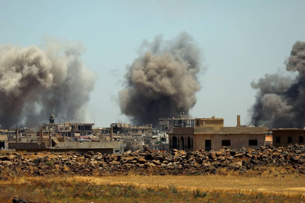 Rebeldes do sul da Síria voltarão a negociar após bombardeios