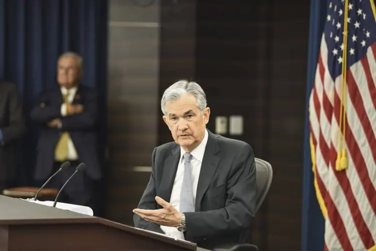 Jerome Powell: presidente do Federal Reserve (Deng Min/Getty Images)