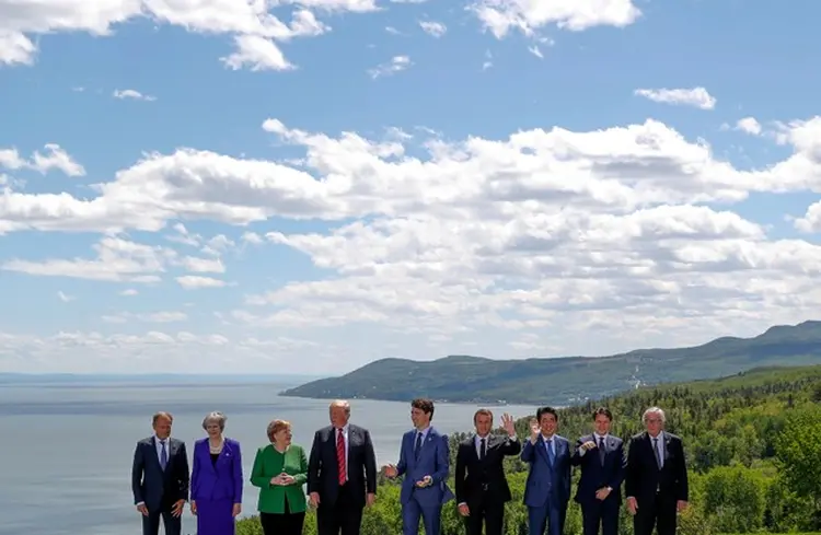 Reunião do G7 no Canadá (Yves Herman/Reuters)