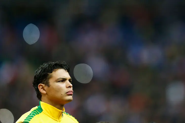 Thiago Silva: Aos 38 anos de idade, o defensor já defendeu a seleção brasileira em 109 jogos (Dean-Mouhtarop/Getty Images)