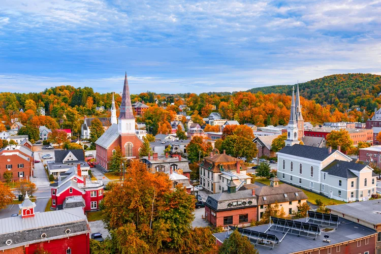 Montpelier, em Vermont: no inverno as temperaturas são negativas (SeanPavonePhoto/Thinkstock)