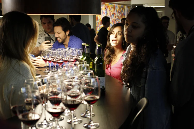 Wine Friday, evento na Evino, comércio eletrônico de vinhos (Evino/Divulgação)