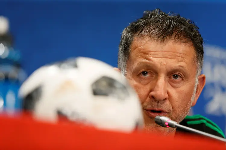 Juan Carlos Osorio, técnico da seleção do México, próximo adversário do Brasil na Copa (Gleb Garanich/Reuters)