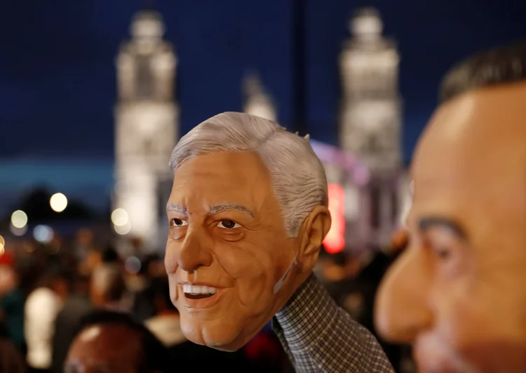 Esta é a primeira vez na história recente do México que candidato de esquerda é eleito presidente (Goran Tomasevic/Reuters)