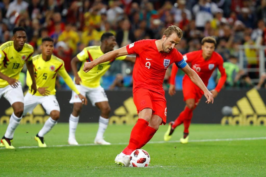 Inglaterra vence Colômbia nos pênaltis e vai às quartas na Copa