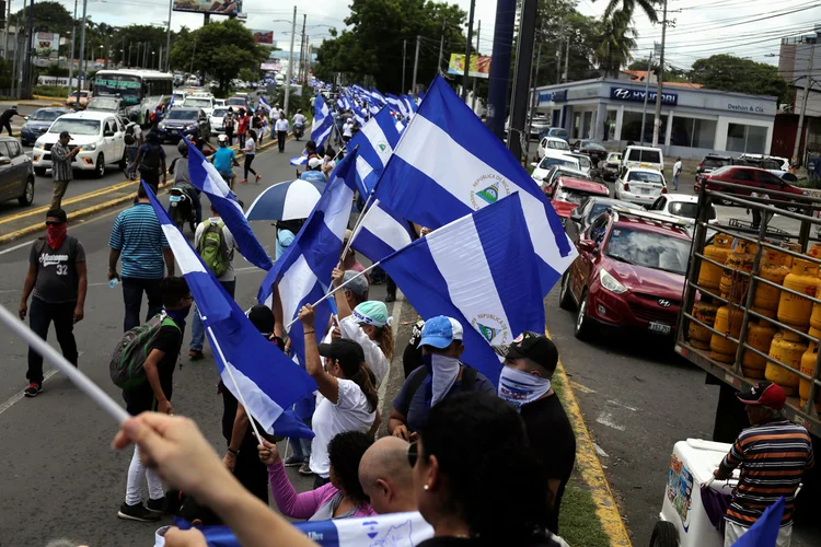 Nicarágua: crise já deixou 317 mortos, embora o governo reconheça apenas 197 (Jorge Cabrera/Reuters)