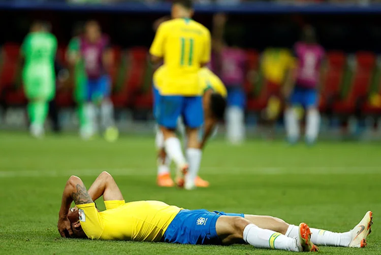 Brasil cai pela quinta vez na história nas quartas de final das Copas do Mundo (John Sibley/Reuters)