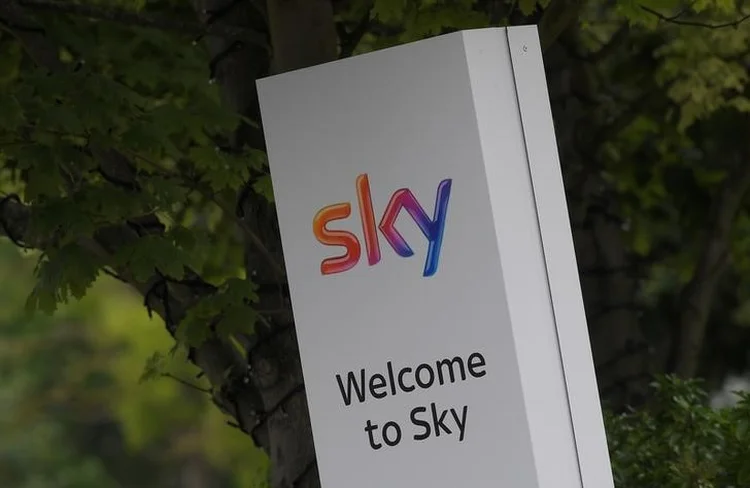 Sky: preço está abaixo da oferta da gigante norte-americana Comcast de 14,75 libras por ação da empresa (Toby Melville/Reuters)