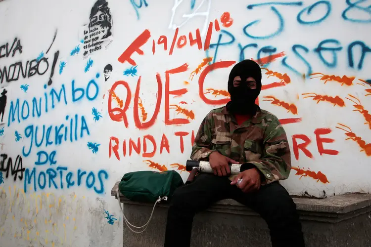 Nicarágua: Estados Unidos já restringiram emissão de vistos a funcionários nicaraguenses e sancionou três pessoas próximas ao presidente do país (Oswaldo Rivas/Reuters)