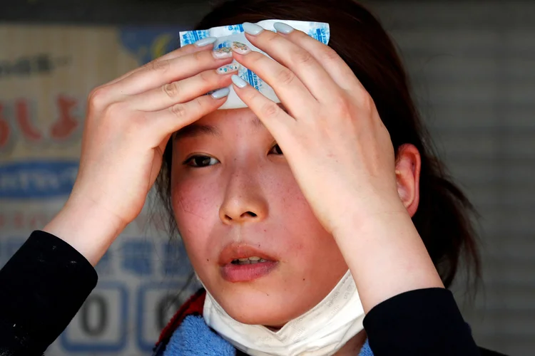 Onda de calor intenso matou ao menos 14 pessoas durante um fim de semana prolongado de três dias no Japão (Issei Kato/Reuters)