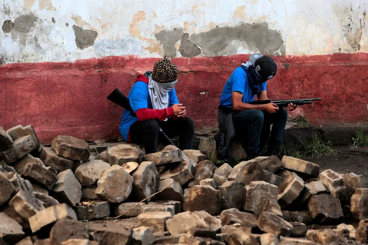 Nicarágua: violência marca a crise mais severa enfrentada pelo presidente socialista Daniel Ortega desde a guerra civil na década de 1980 (Oswaldo Rivas/Reuters)