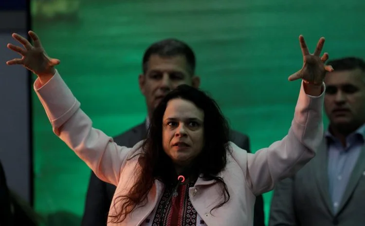 Janaína Paschoal: chapa com Bolsonaro segue indefinida (Ricardo Moraes/Reuters)