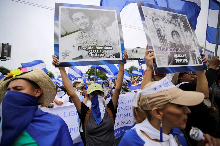 Novo ataque das "forças combinadas" do governo da Nicarágua deixou pelo menos três mortos na região norte do país (Jorge Cabrera/Reuters)