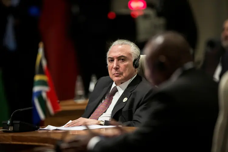 Brics: Michel Temer afirmou que um acordo comercial entre o Mercosul e a União Europeia nunca esteve tão perto de ser fechado (Gulshan Khan/Reuters)