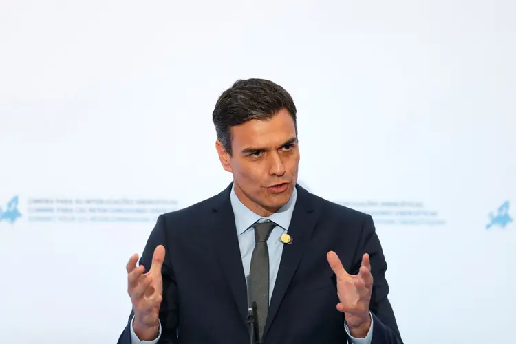Pedro Sánchez: gestão frágil de dois meses do primeiro-ministro pode passar a ser questionada (Rafael Marchante/Reuters)