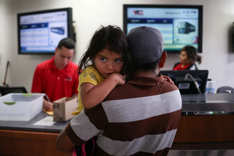 Imigrantes: governo de Trump iniciou em abril as polêmicas medidas de "tolerância zero" contra a imigração (Loren Elliott/Reuters)