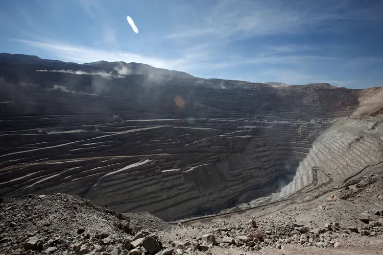 Chuquicamata: trabalhadores da mineradora estatal Codelco bloquearam os acessos à mina (Ivan Alvarado/File Photo/Reuters)