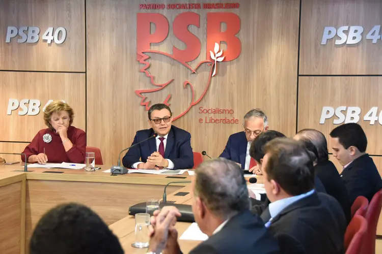 PSB: legenda decidiu não fazer mais reunião do diretório nacional e decidirá suas alianças para a eleição de outubro diretamente no congresso do partido (PSB/Divulgação)