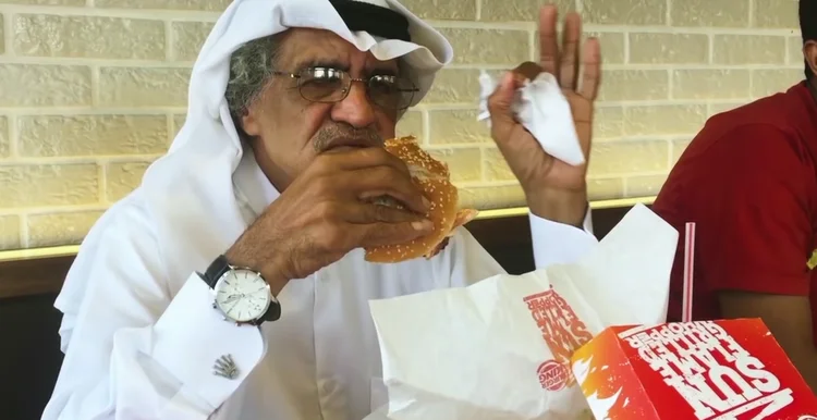 Burger King: campanha no Kuwait brinca com calor extremo (Burger King/Divulgação)