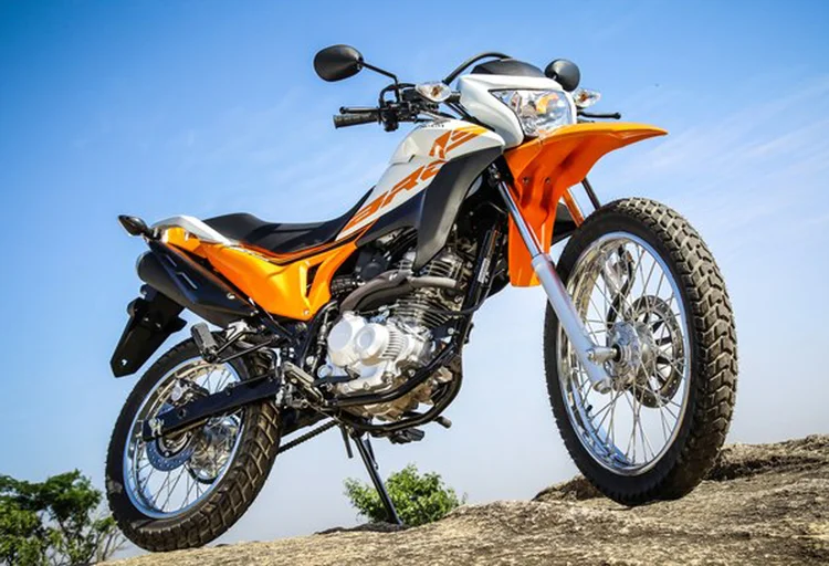 Honda NXR 160 Bros: a moto desvalorizou apenas 6,7% após um ano (Honda/Divulgação)