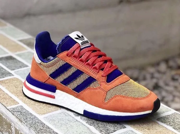 Adidas: tênis com inspiração no japonês Dragon Ball (Adidas/Divulgação)