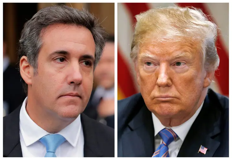 Cohen também é investigado por fazer acordos com mulheres que afirmavam ter mantido relações com Trump (Lucas Jackson/Leah Millis/Reuters)