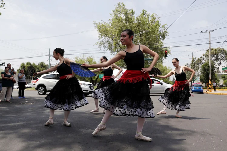 Nós nunca pensamos que teria esse tipo de impacto, disse uma das bailarina (Henry Romero/Reuters)