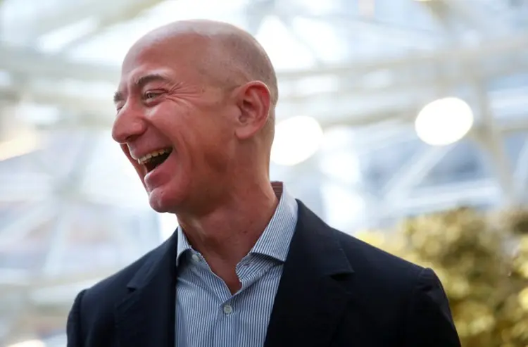 Bezos: bilionário ganha milhões por hora (Lindsey Wasson/Reuters)