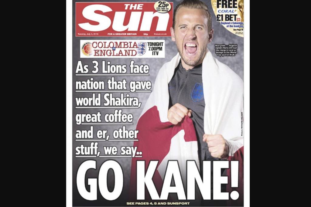 “Go Kane”: Piadinha gera crise diplomática entre Reino Unido e Colômbia