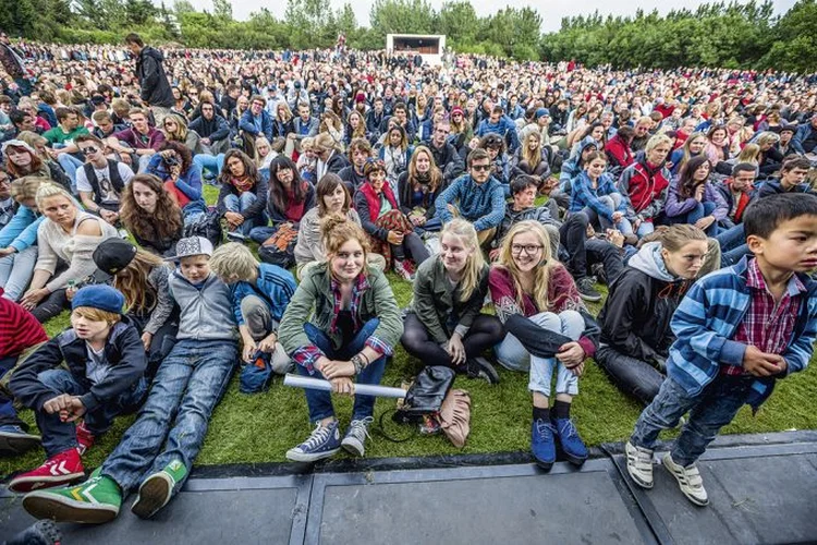 Parque em Reyjavik, na Islândia: isolada e quase homogênea, a população do país teve seu genoma estudado | Ragnar Th. Sigurdsson/AGB Photo  