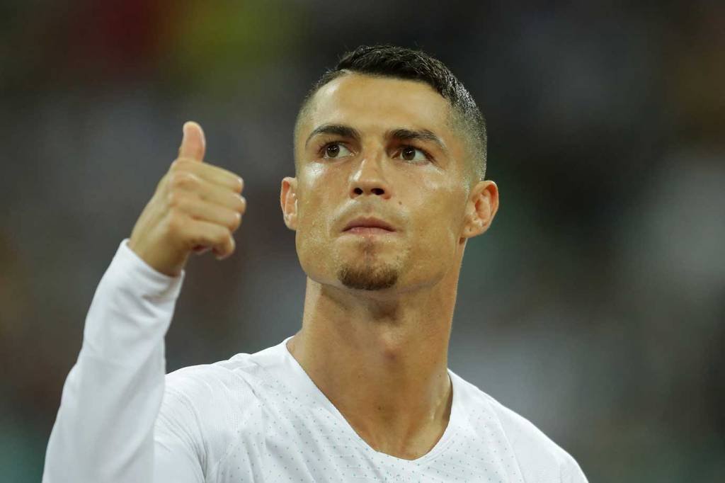 Cristiano Ronaldo: "foi uma decisão fácil pela dimensão que tem o clube" (Richard Heathcote/Getty Images)