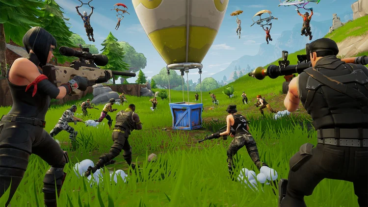 Fortnite: bom momento do jogo impulsiona também os games para um patamar inédito (Epic Games/Divulgação)