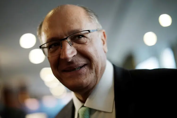 Geraldo Alckmin: o candidato à Presidência da República quer eliminar monopólio da estatal no refino e vender os campos maduros do pós-sal (Ueslei Marcelino/Reuters)