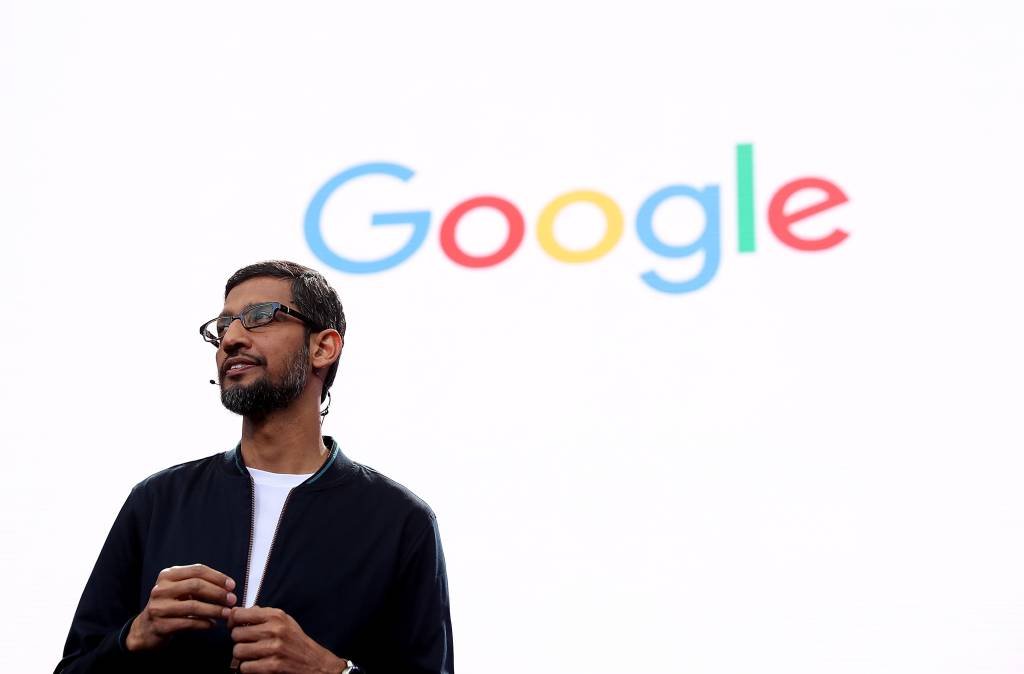 Sundar Pichai, presidente do Google (Justin Sullivan/Getty Images)