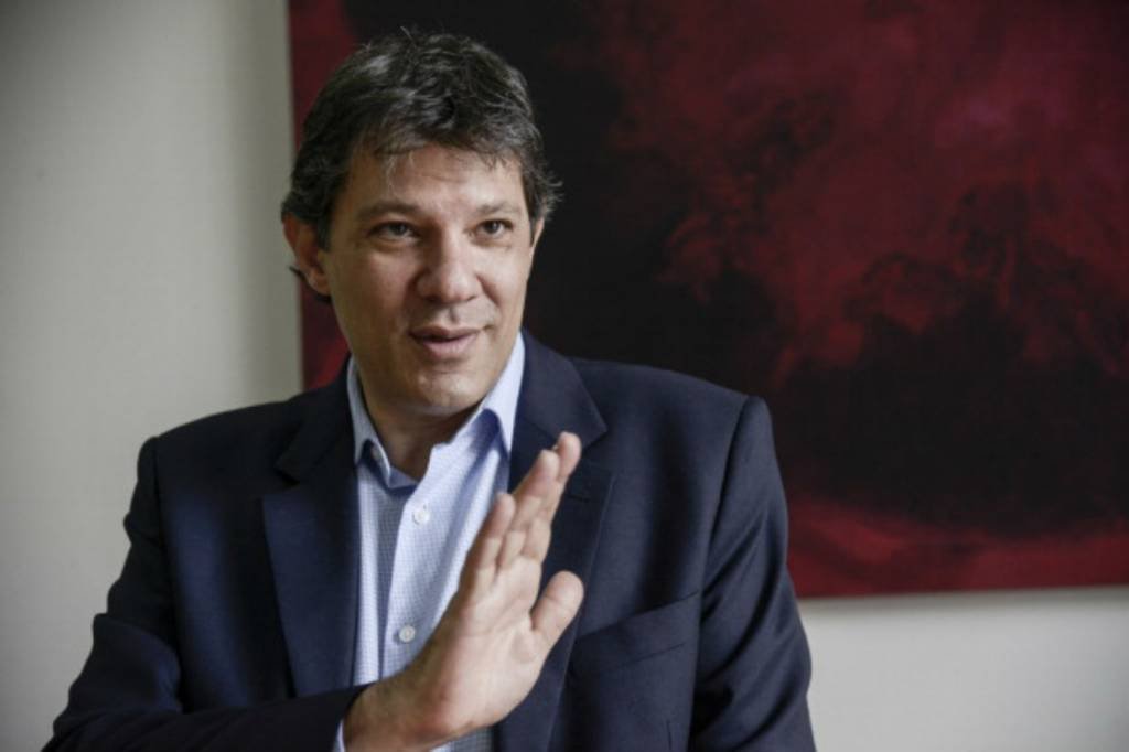 FERNANDO HADDAD: uma consequência engraçada de sua movimentação foi a desorientação de Ciro Gomes (PDT) / Getty Images