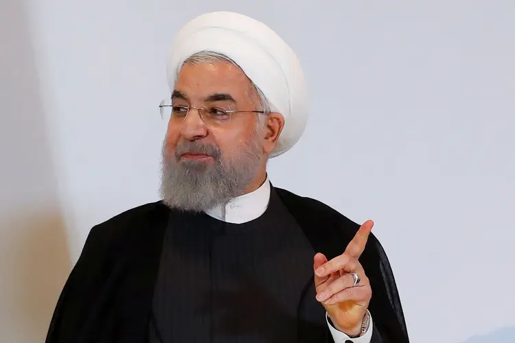 Nesta segunda, o presidente americano afirmou que um dia após o americano dizer que aceitaria um encontro com o presidente iraniano (/Denis Balibouse/Reuters)