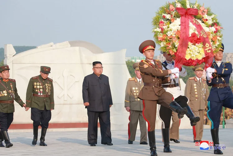 Guerra da Coreia: cerca de dois milhões de pessoas morreram, entre civis e militares, e a península terminou em ruínas (KCNA/Reuters)