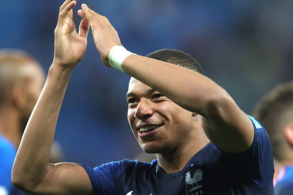 A França estreou bem pela Copa do Mundo 2022 e venceu com autoridade a seleção australiana por 4 a 1 (Alexander Hassenstein/Getty Images)
