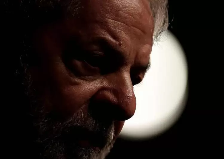 Lula: Na mesma hora da transmissão na Band, o PT organizou um debate paralelo com Haddad (Ricardo Moraes/Reuters)