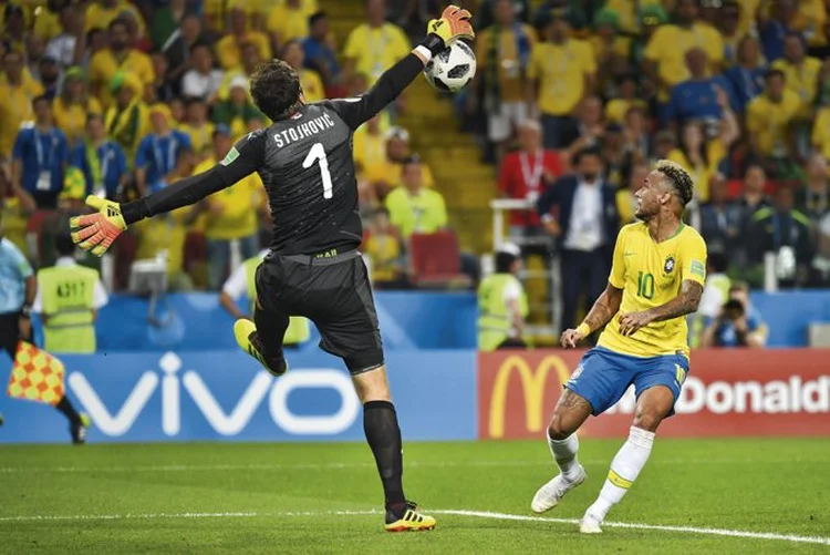 Brasil em campo: a marca chinesa Vivo aparece ao lado do McDonald’s | Kirill Kudryavtsev/AFP Photo 